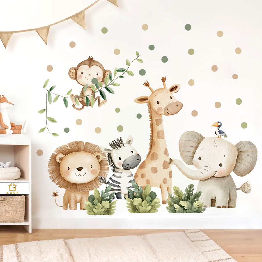 Autocollants muraux animaux de - Baby Nursery Boy avis et prix
