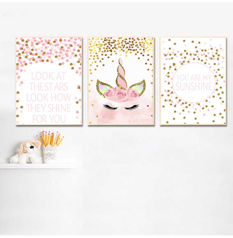 Tableau décoratif pour chambre - Baby Girl Nursery Quotes avis et prix