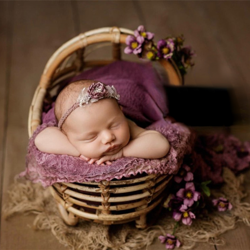 Mir Rond en Rotin pour Photogr - Baby Nursery Boy avis et prix