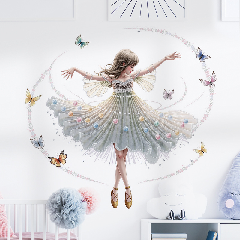 Autocollants muraux en vinyle  - Baby Nursery Decor Girl avis et prix