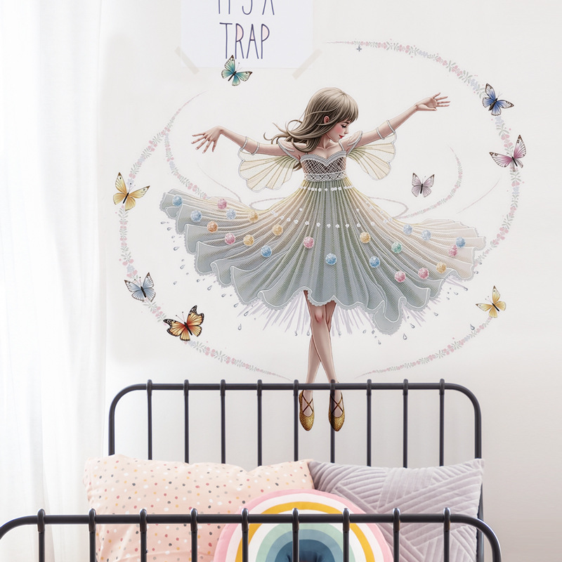 Autocollants muraux en vinyle  - Baby Nursery Decor Girl avis et prix